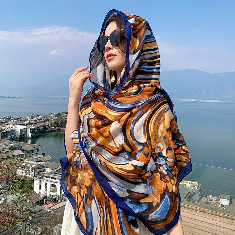 Khăn Choàng Boho Hè