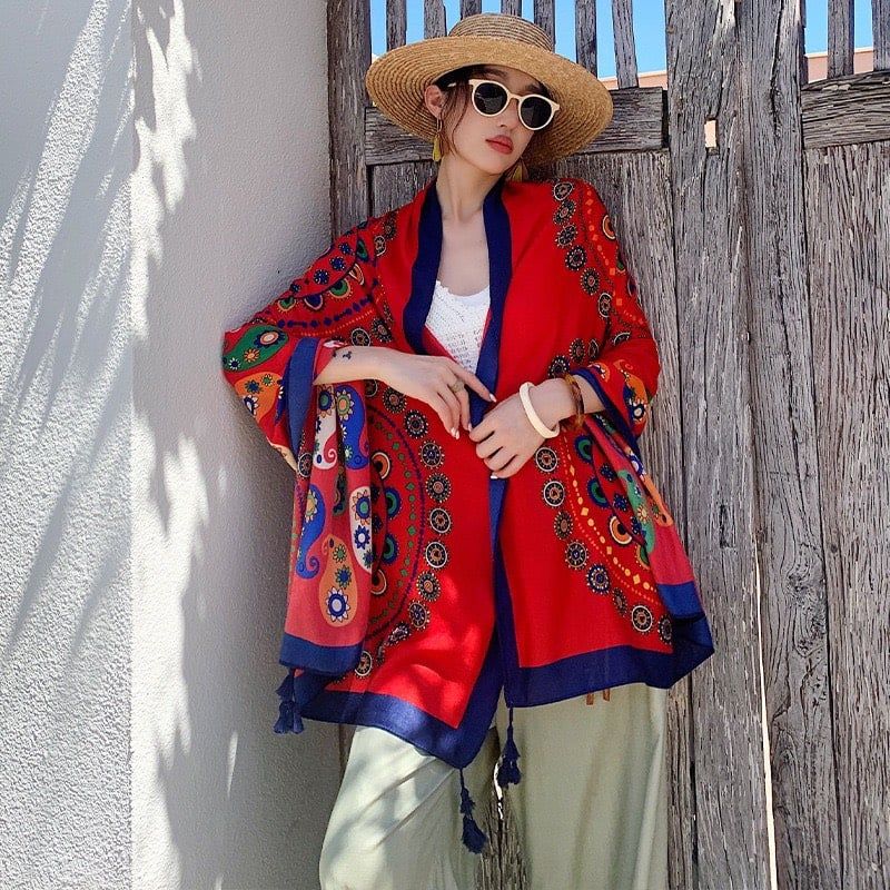 Khăn choàng Boho