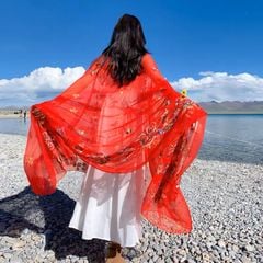 Khăn thêu khổ lớn