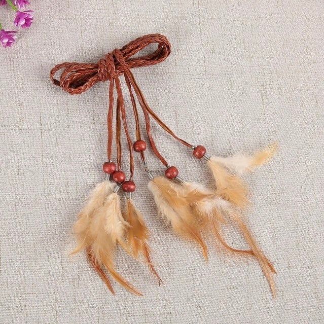 Dây Thắt Lưng - Lông Vũ