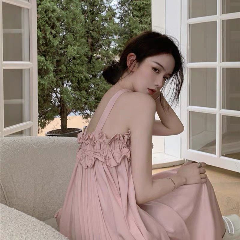 Đầm Thiết Kế Pink/Black