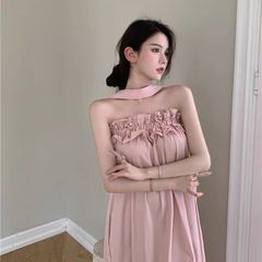 Đầm Thiết Kế Pink/Black
