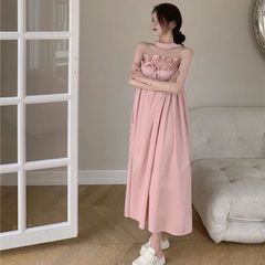 Đầm Thiết Kế Pink/Black