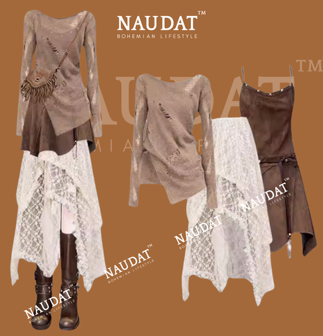 Áo Xước Len Tay Dài - Amani