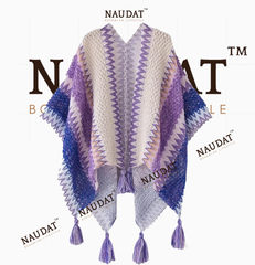 Khăn Choàng Thổ Cẩm - Poncho Cao Cấp