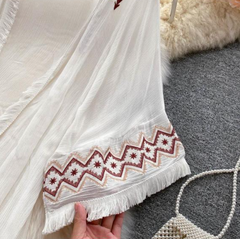 Áo Khoác Thêu Cardigan