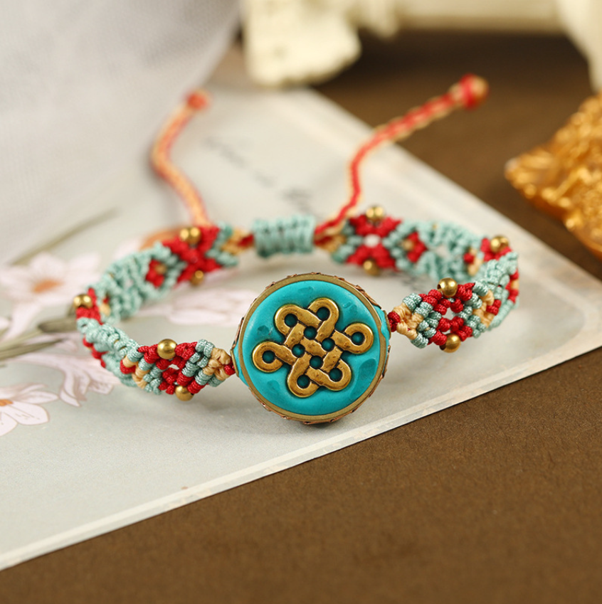 Vòng Tay Tây Tạng Thắt Tay