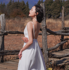 Maxi trắng - basic