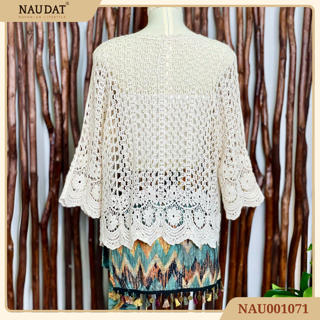 Áo Khoác Ren Lưới