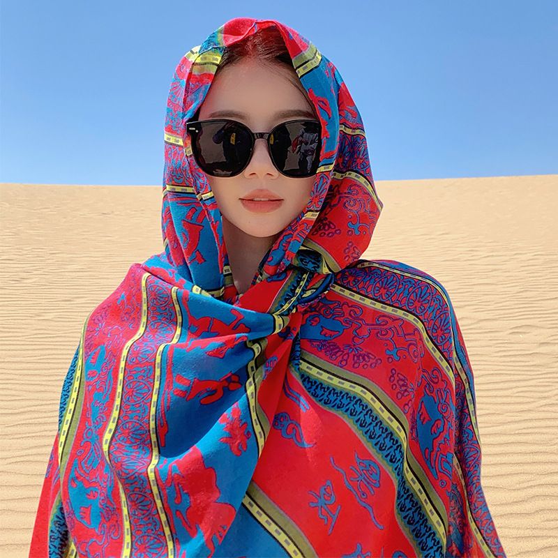 Khăn Choàng Boho Hè