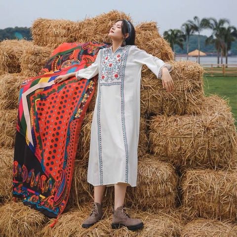 Khăn choàng Boho