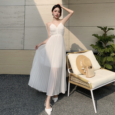 Đầm Thiết Kế Gấp Li