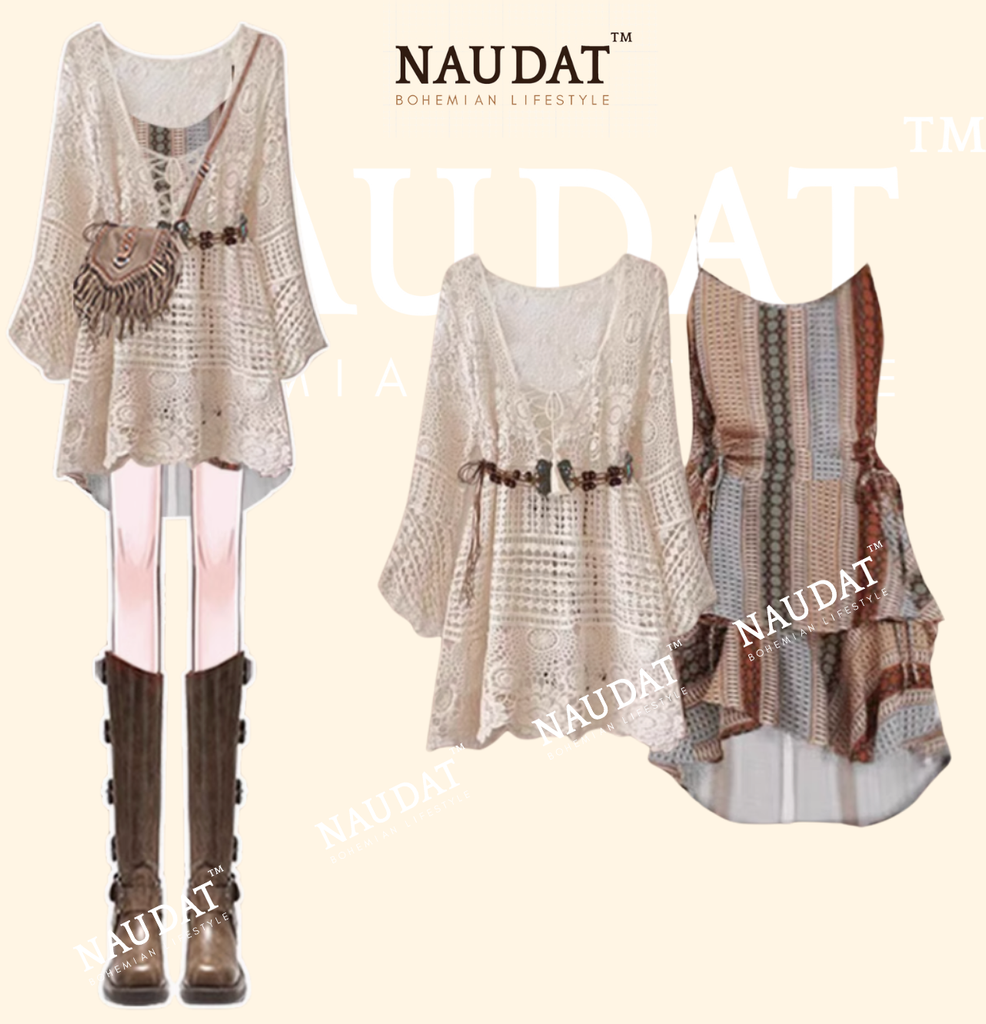 Áo Ren Cổ Tim - Adara