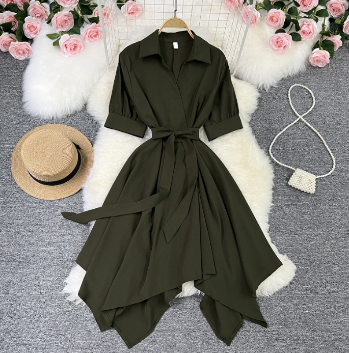 Đầm trơn chân nhọn