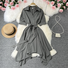 Đầm trơn chân nhọn