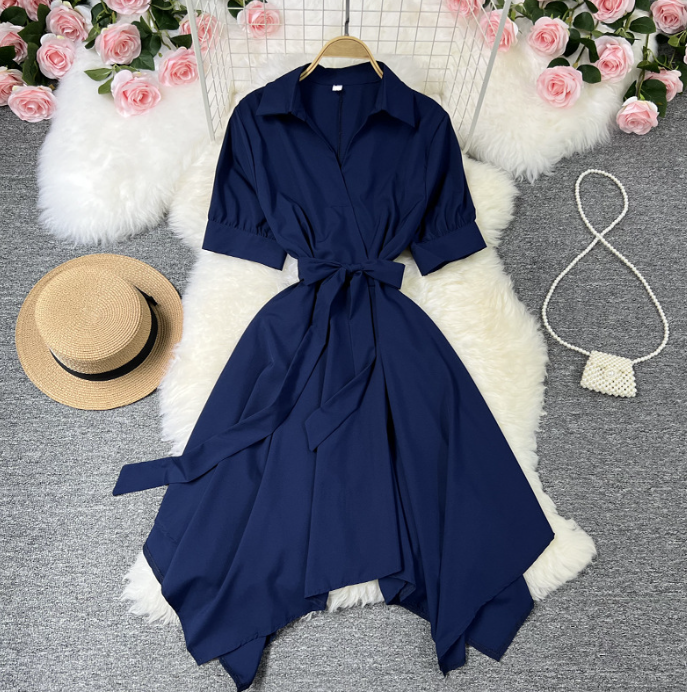 Đầm trơn chân nhọn