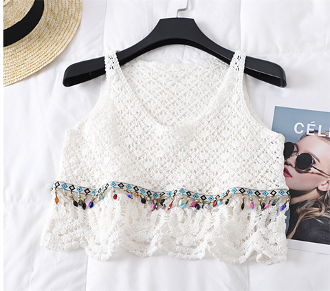 Áo Croptop Len Lục Lạc