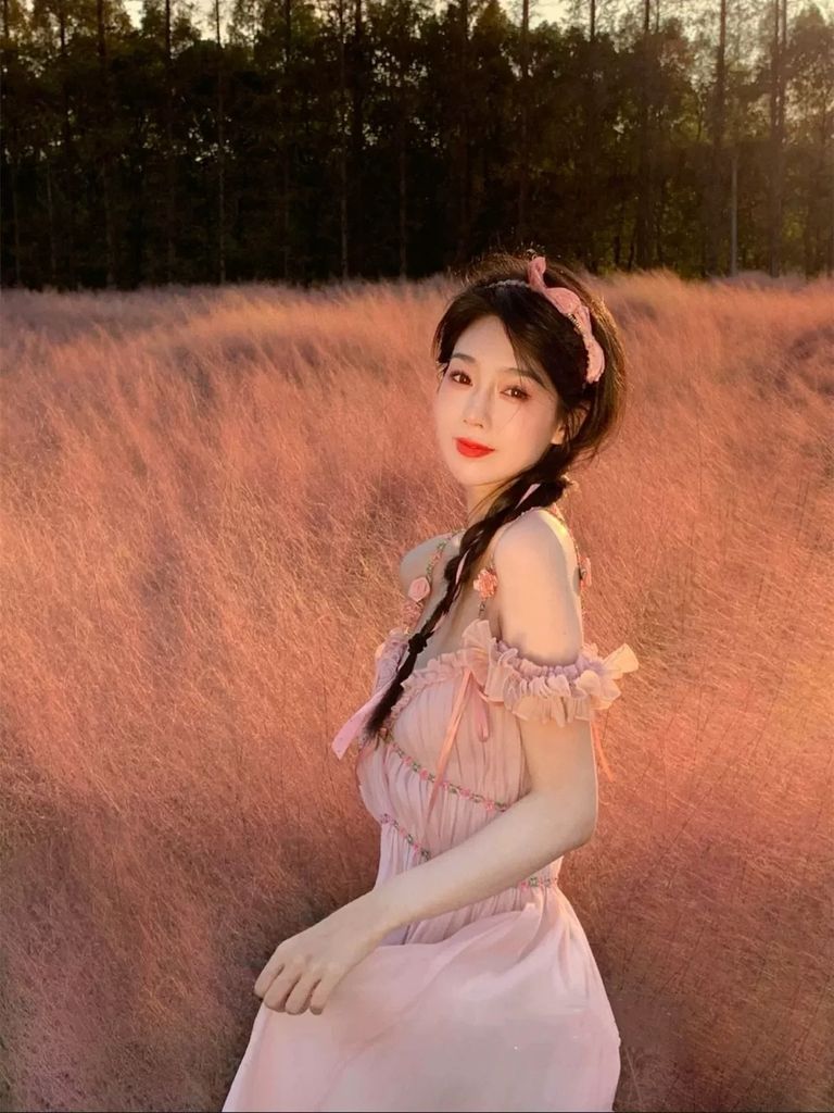 Đầm Vintage Hồng - Dusty Rose