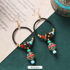 Hoa Tai Tây Tạng ngắn(handmade)