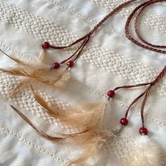 Dây Thắt Lưng - Lông Vũ