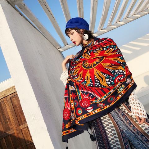 Khăn Choàng Boho Hè
