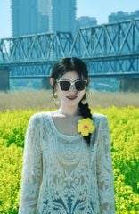 Áo Ren Thêu Boho Dài Tay