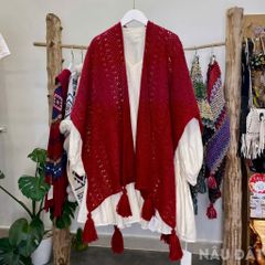 Khăn Choàng Len Tua Rua - Adaya