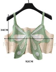 Áo Croptop Cánh Bướm