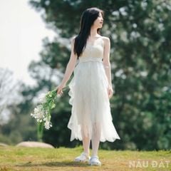 Đầm Hai Dây Công Chúa