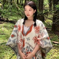 Khăn Choàng Kem Bông Tuyết