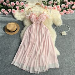 Đầm Vintage Hồng - Dusty Rose