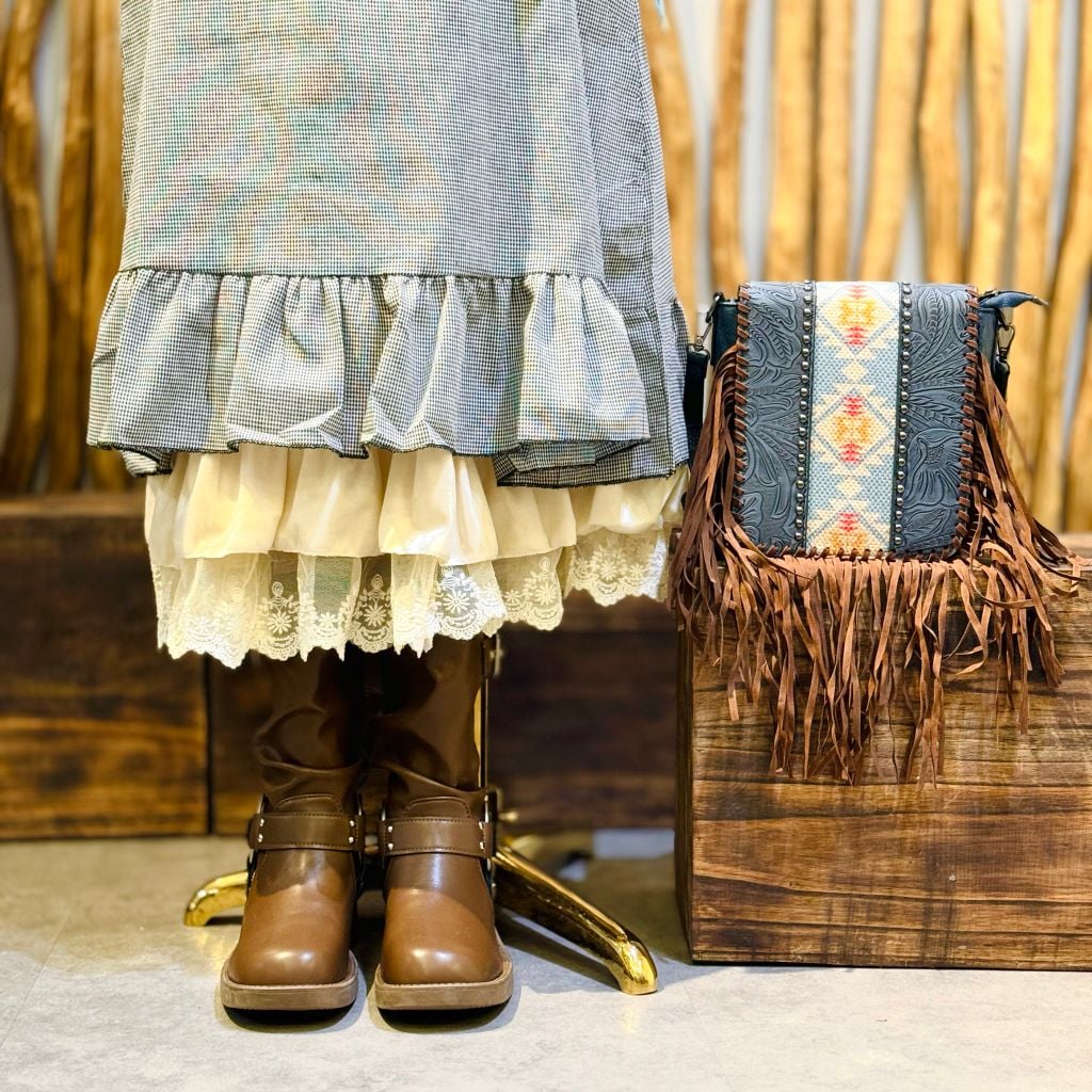 Đầm Mori Xám - Ashen Weave