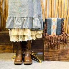 Đầm Mori Xám - Ashen Weave