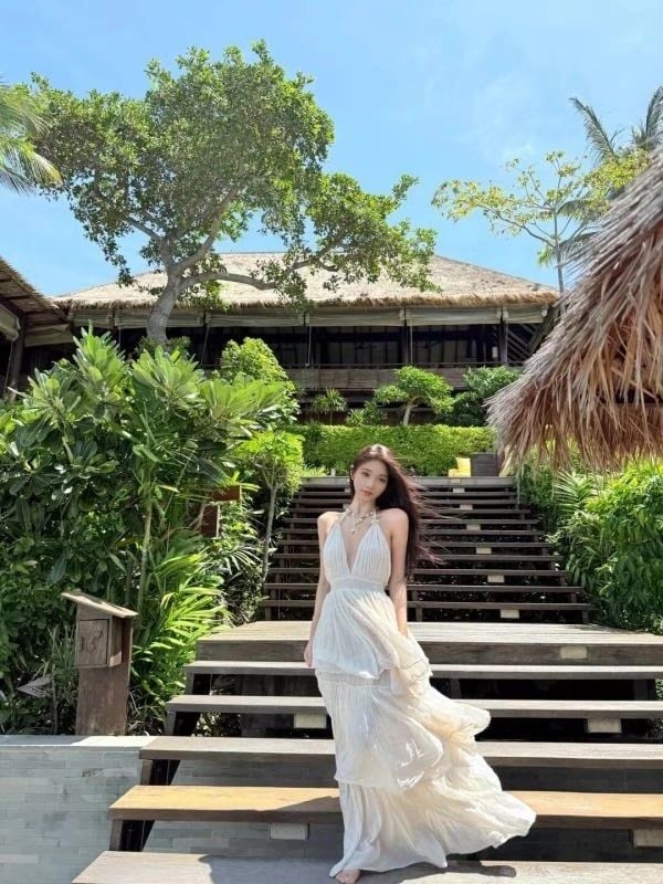 Đầm Vintage 3 Tầng - Luna Veil