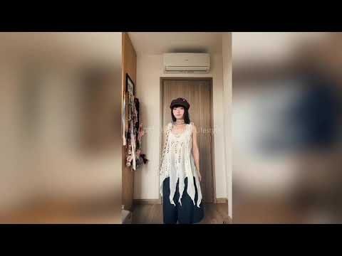 Áo Len Móc Đuôi Nhọn