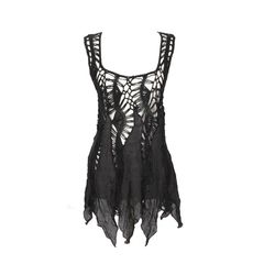 Áo Len Móc Đuôi Nhọn