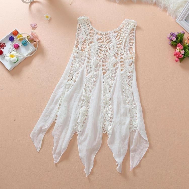 Áo Len Móc Đuôi Nhọn