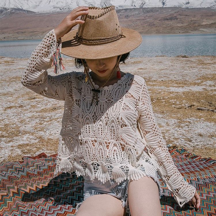 Áo Len Móc Tay Dài – Elira