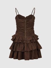 Đầm Vintage Nâu - Gilded Mocha