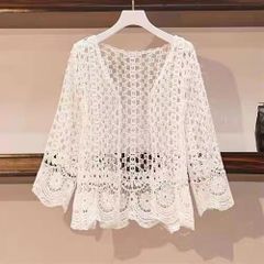 Áo Khoác Ren Lưới