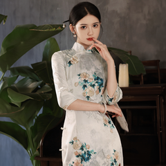 SXD Trắng Tay lửng hoa