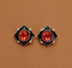 Hoa tai retro ngọc