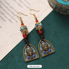 Hoa Tai Tây Tạng ngắn(handmade)