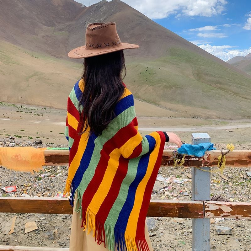 Áo Choàng chui đầu - Ayani