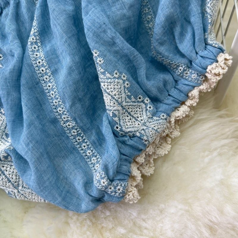 Đầm Vintage Xanh - Bluebell