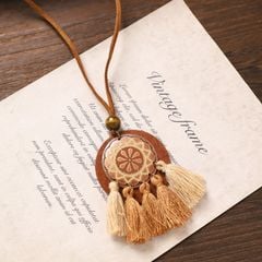 Vòng cổ boho tua rua