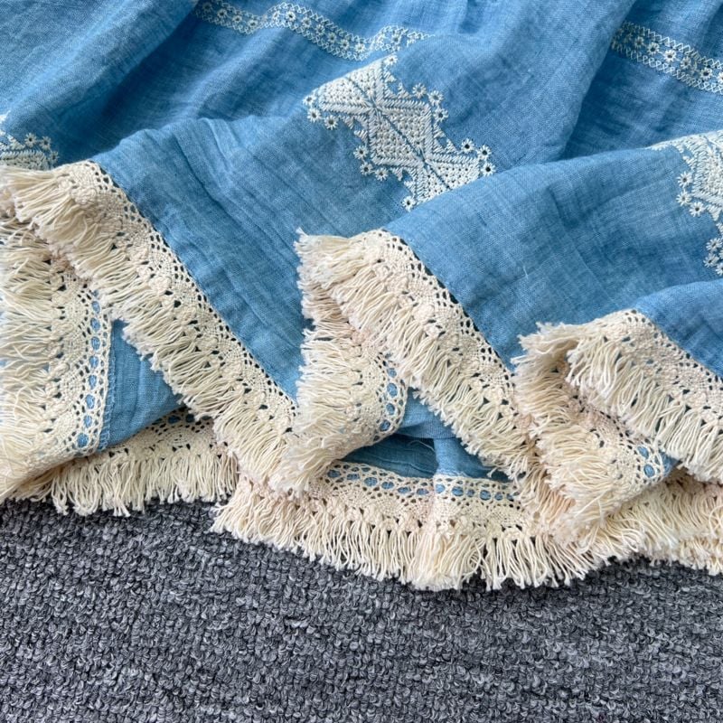 Đầm Vintage Xanh - Bluebell