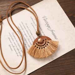 Vòng cổ boho tua rua