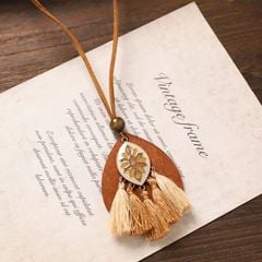 Vòng cổ boho tua rua