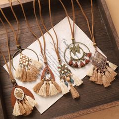 Vòng cổ boho tua rua